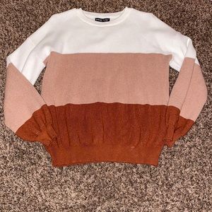 Adorable ColorBlock Sweater